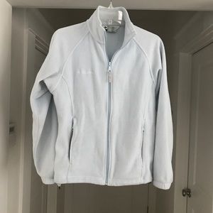 Columbia Three Lakes blue fleece zip-up jacket S